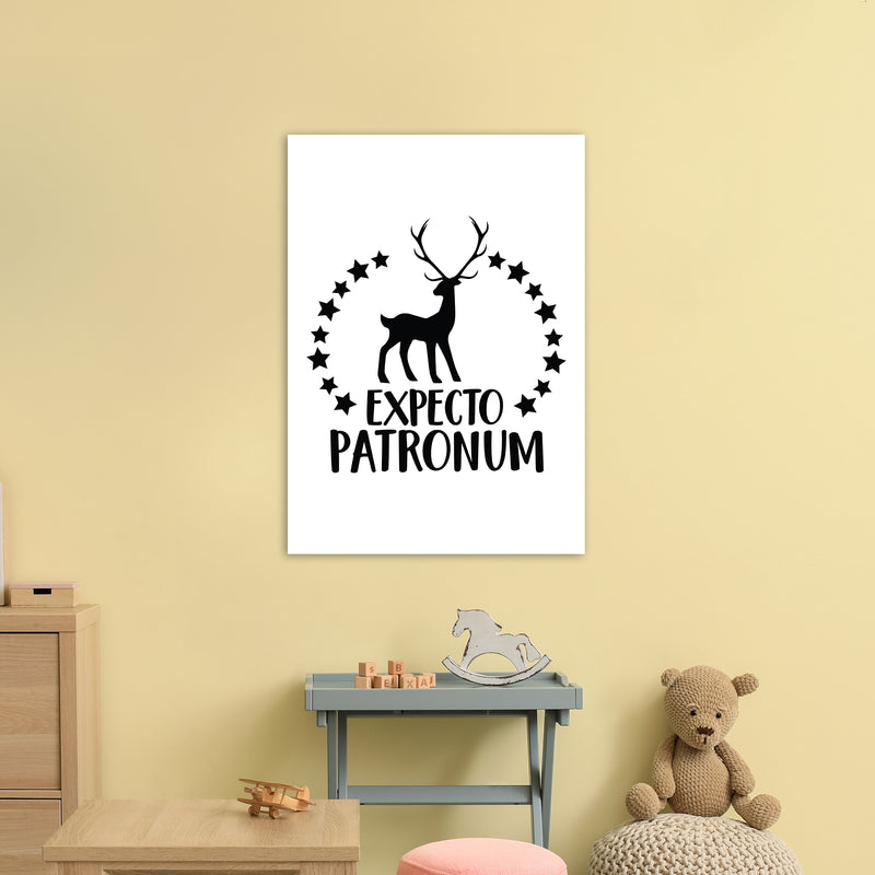 Expecto Patronum  Art Print by Pixy Paper A1 Black Frame