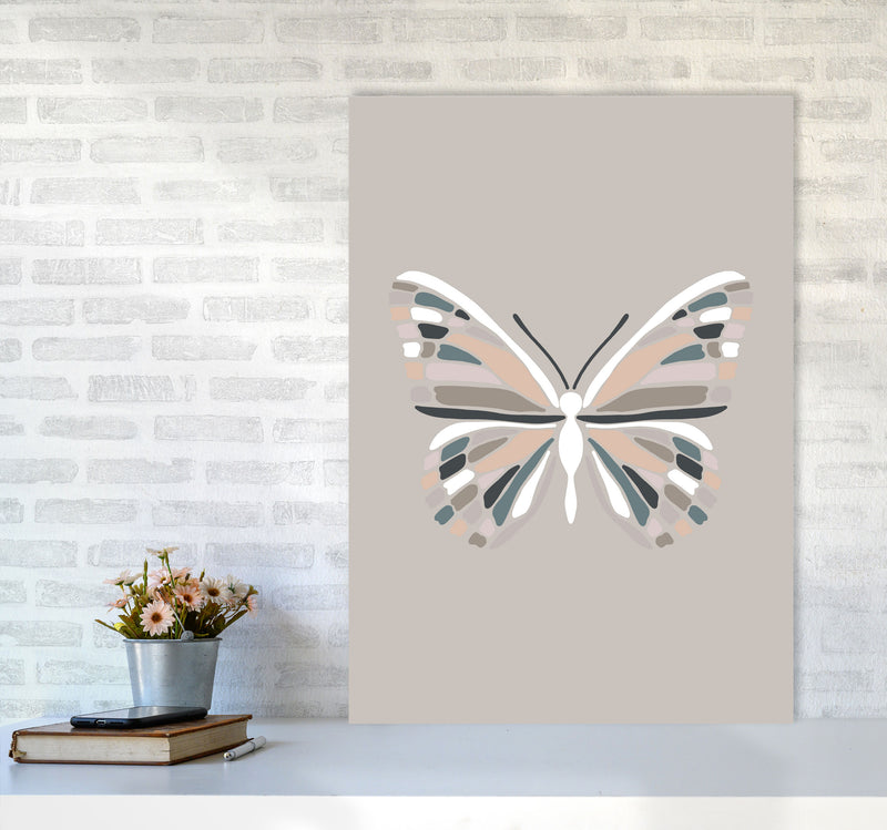 Inspired Butterfly Art Print by Pixy Paper A1 Black Frame