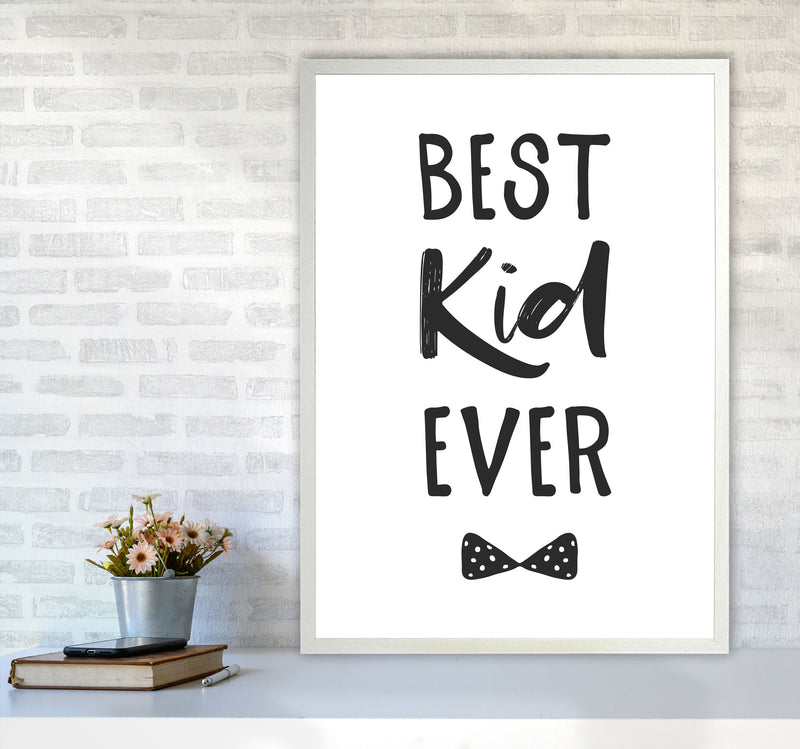 Best Kid Ever Black Framed Nursey Wall Art Print A1 Oak Frame