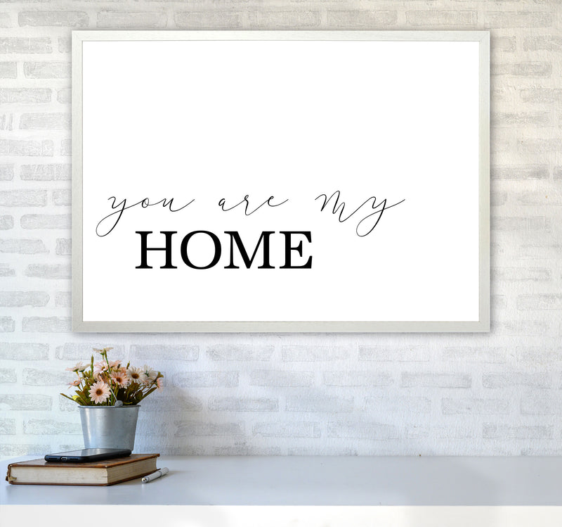 You Are My Home Modern Print A1 Oak Frame