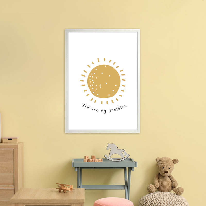You Are My Sunshine  Art Print by Pixy Paper A1 Oak Frame