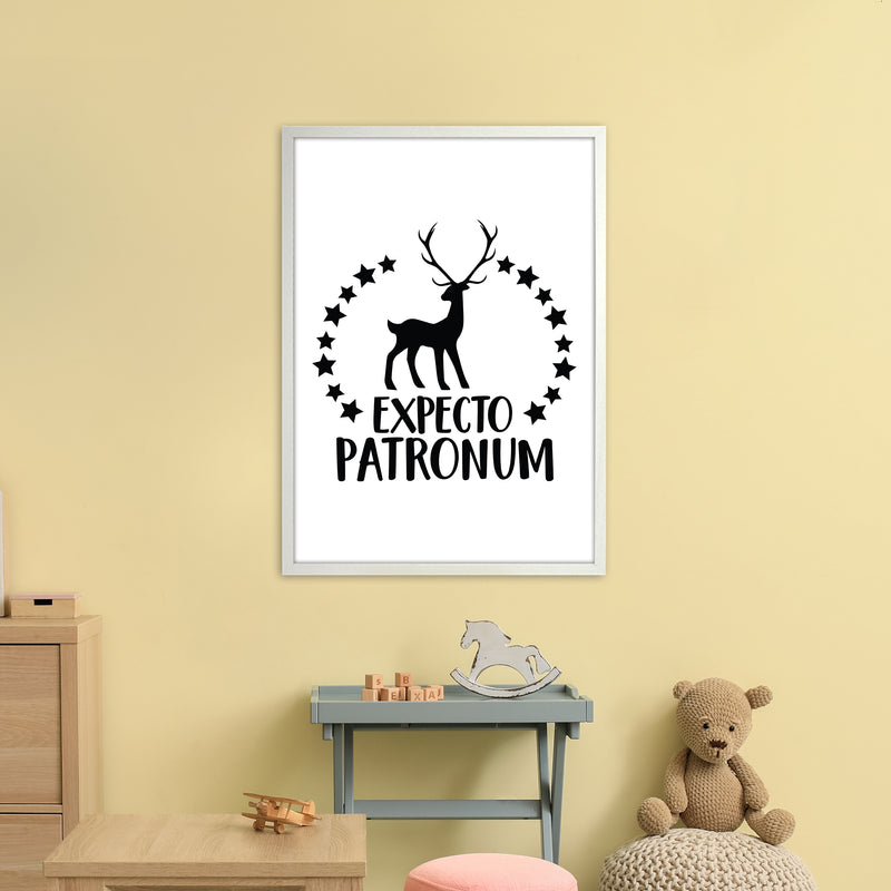 Expecto Patronum  Art Print by Pixy Paper A1 Oak Frame