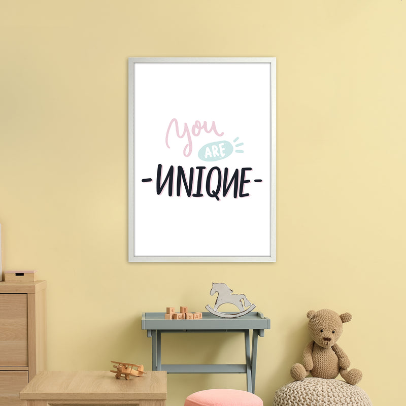 You Are Unique  Art Print by Pixy Paper A1 Oak Frame