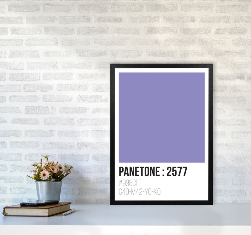 Panetone Colours 2577 Modern Print A2 White Frame
