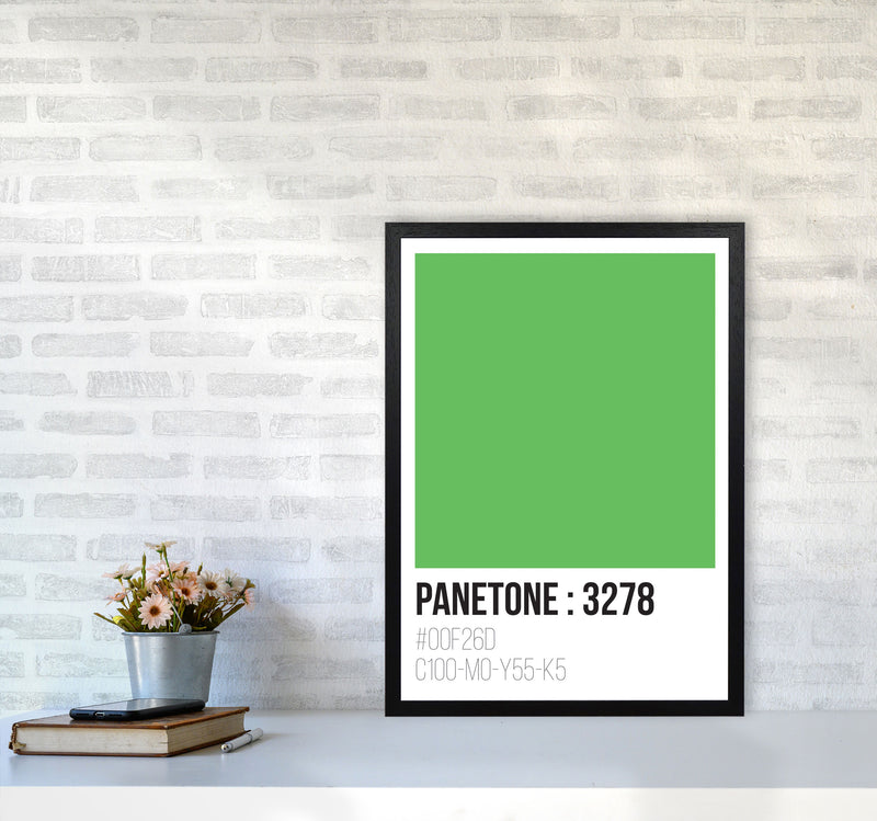 Panetone Colours 3278 Modern Print A2 White Frame