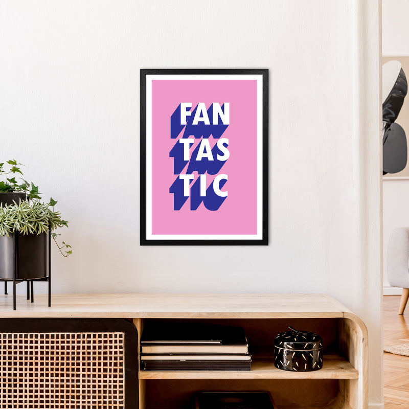 Fantastic Shadow  Art Print by Pixy Paper A2 White Frame