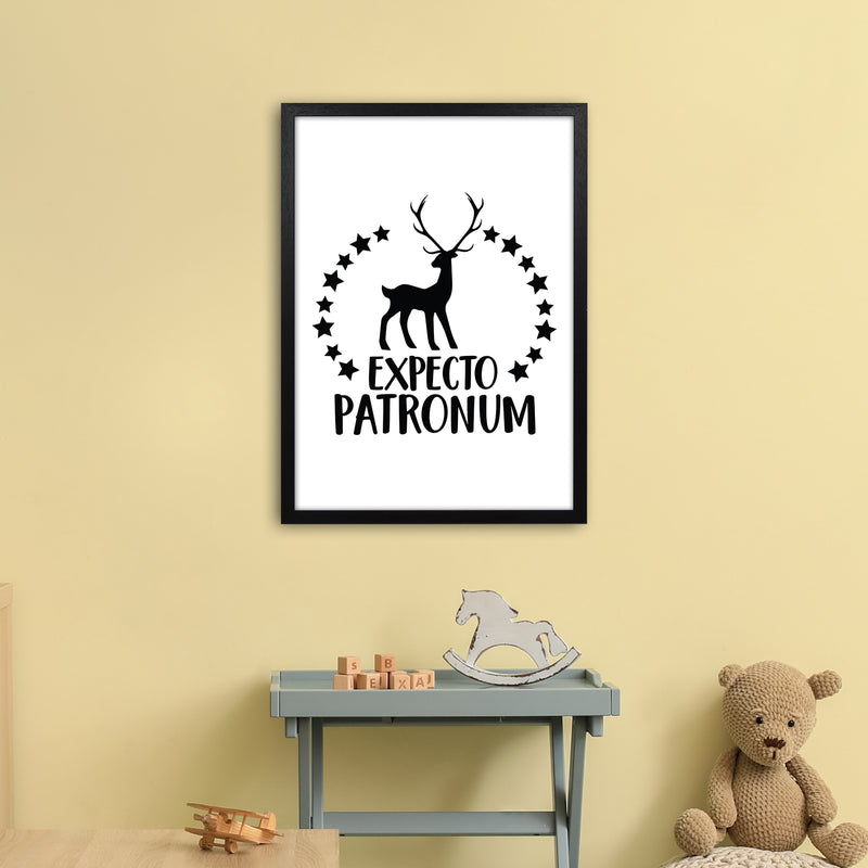 Expecto Patronum  Art Print by Pixy Paper A2 White Frame