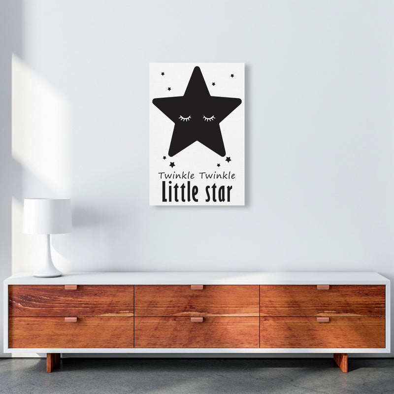 Twinkle Twinkle Little Star Framed Nursey Wall Art Print A2 Canvas