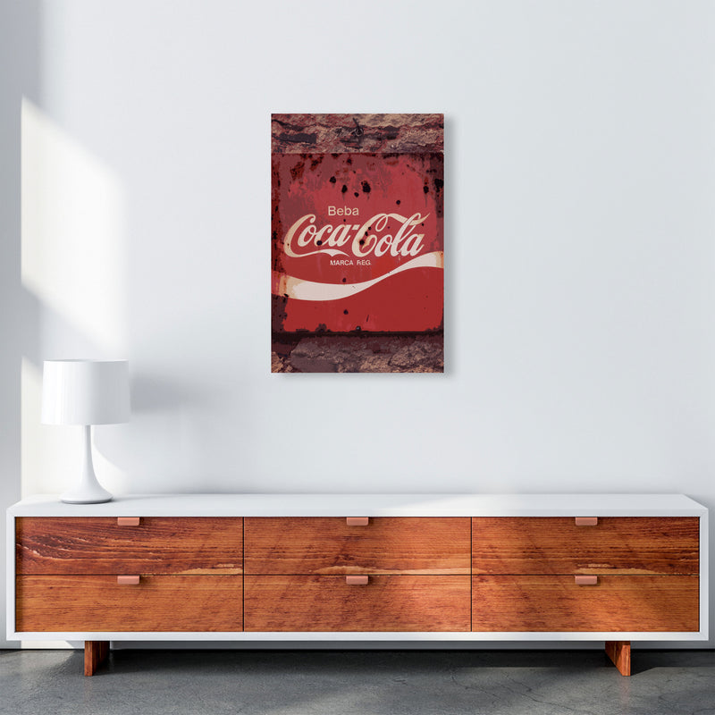 Coca Cola Vintage Sign Modern Print A2 Canvas