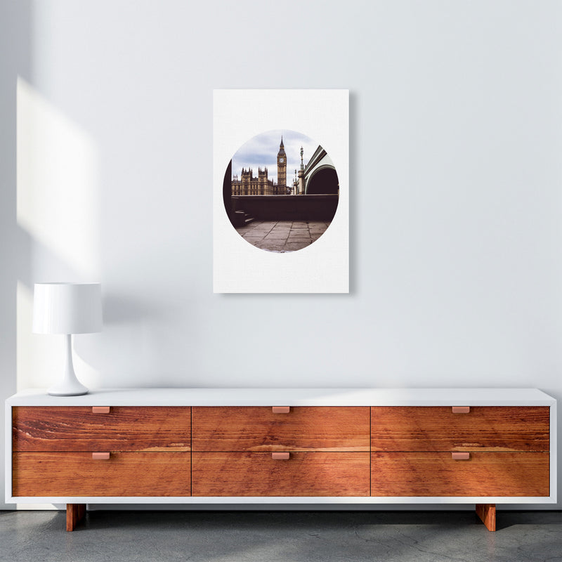 London Big Ben Modern Art Print, Framed Wall Art A2 Canvas