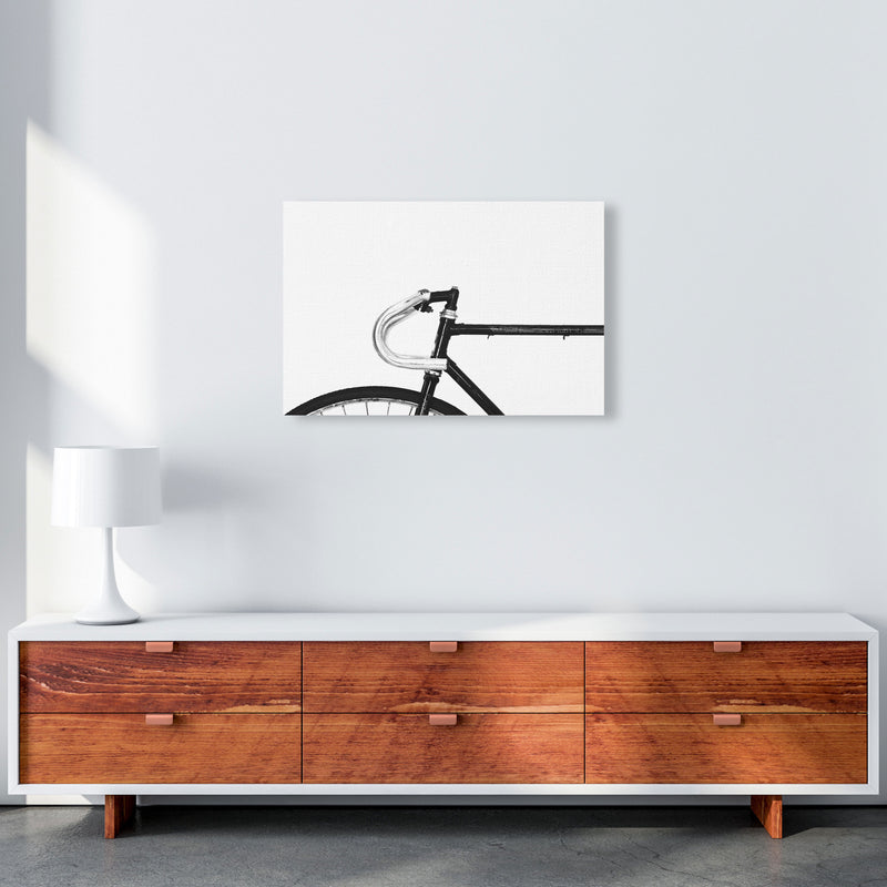 Minimal Bike Frame Modern Print A2 Canvas