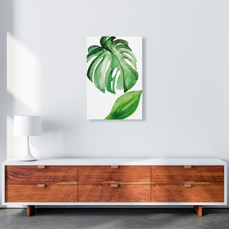 Large Leaf Exotic  Art Print by Pixy Paper A2 Canvas
