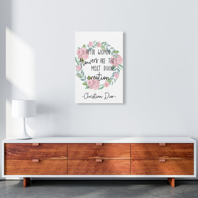 After Women Flowers  Art Print by Pixy Paper A2 Canvas