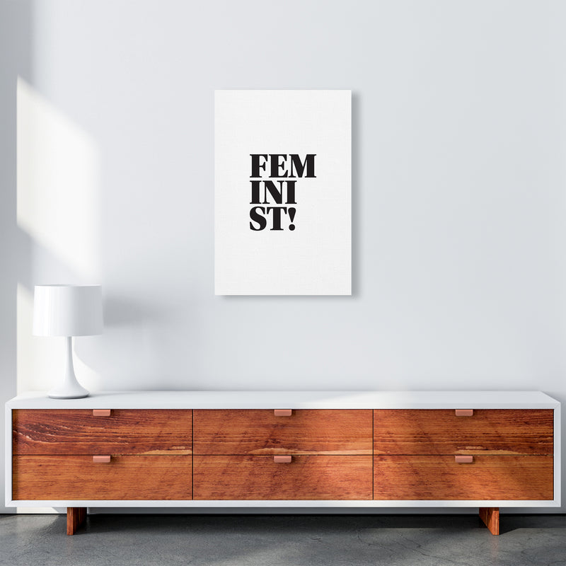 Feminist  Art Print by Pixy Paper A2 Canvas