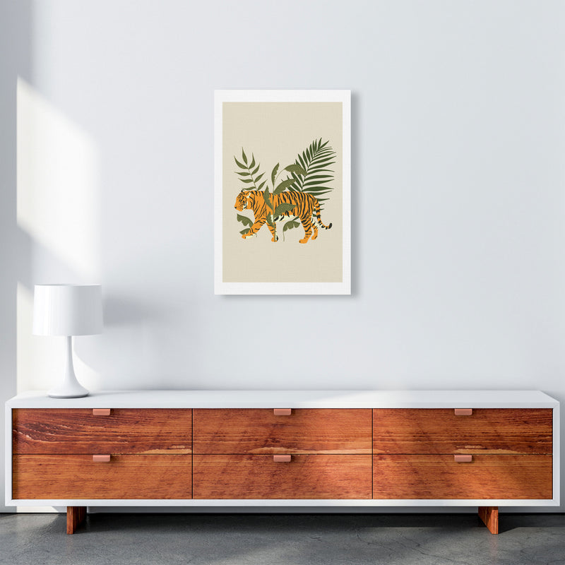 Wild Collection Tiger Art Print by Pixy Paper A2 Canvas