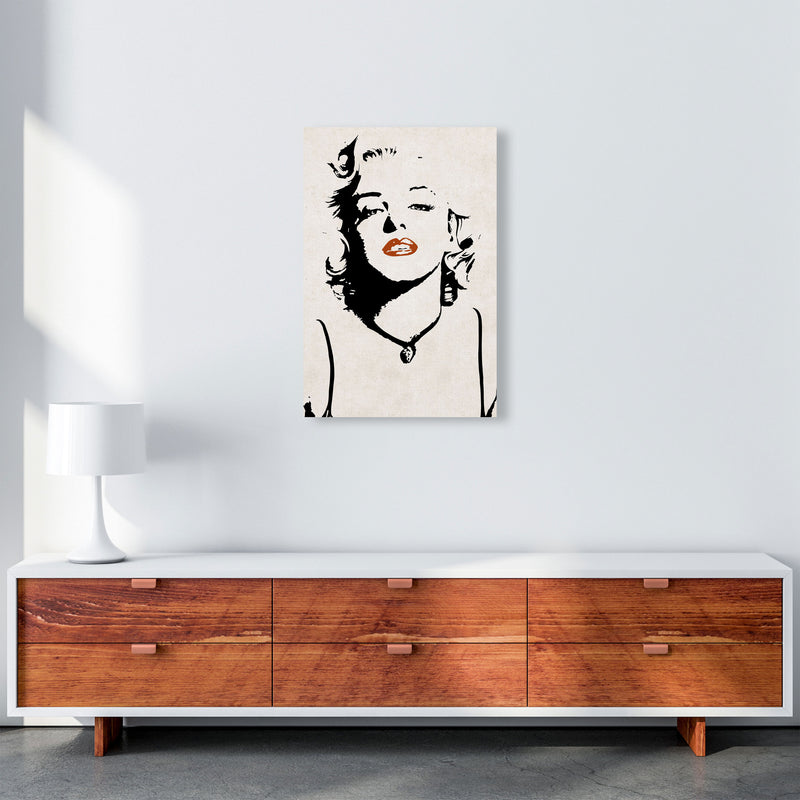 Autumn Marilyn abstract Art Print by Pixy Paper A2 Canvas