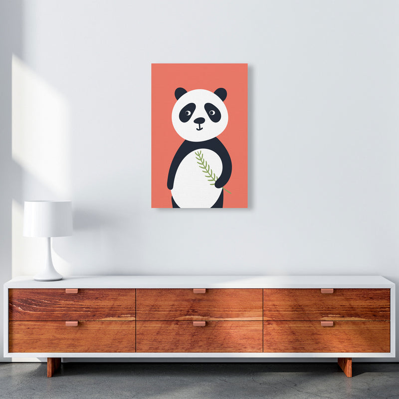Panda Neutral kids Art Print by Pixy Paper A2 Canvas