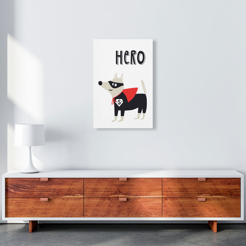 Hero dog Art Print by Pixy Paper A2 Canvas