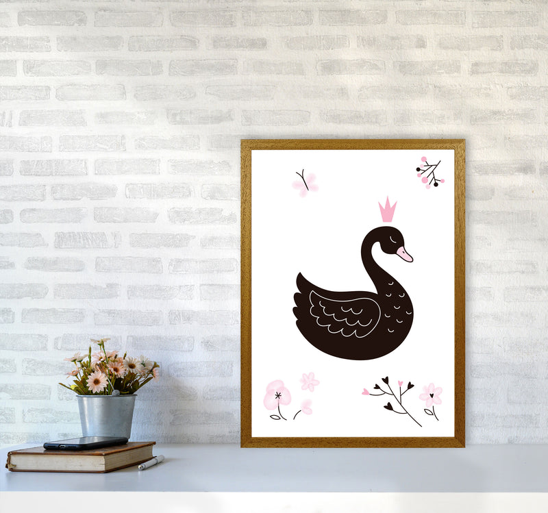 Black Swan Modern Print Animal Art Print A2 Print Only