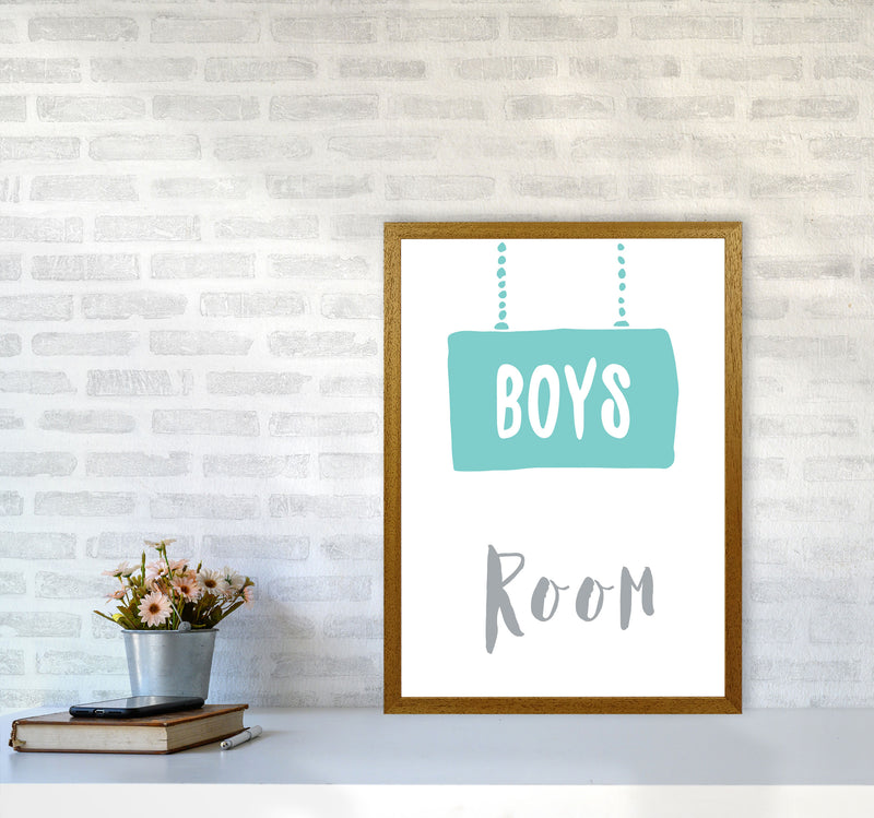 Boys Room Mint Framed Nursey Wall Art Print A2 Print Only