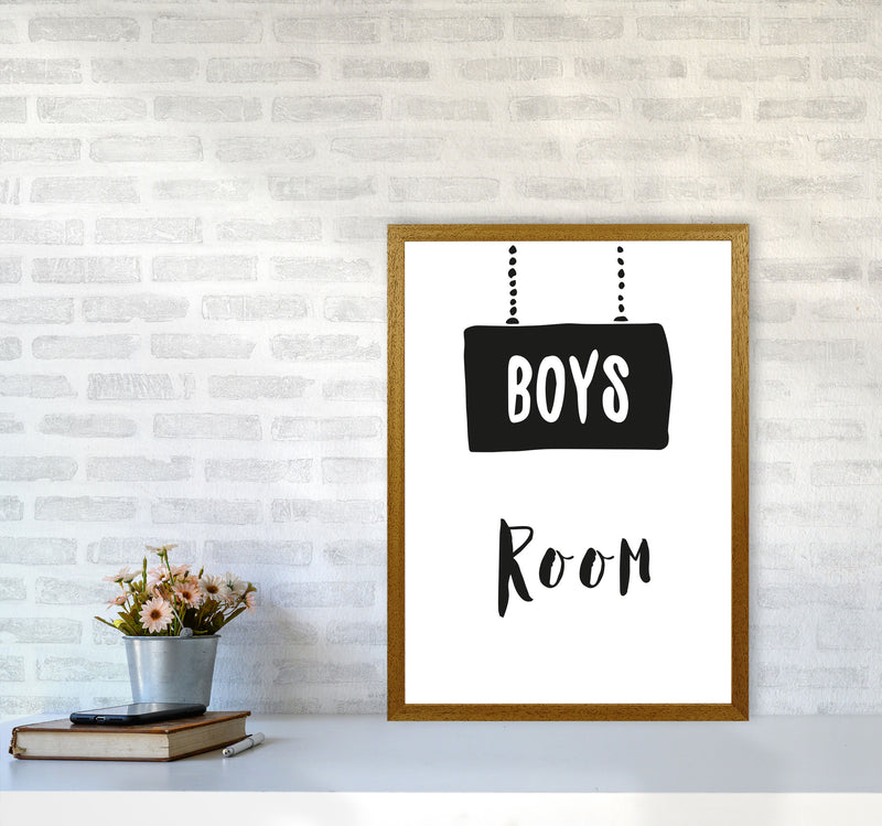 Boys Room Black Framed Nursey Wall Art Print A2 Print Only