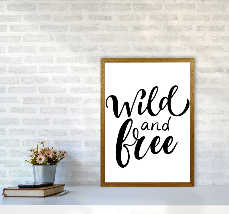 Wild And Free Modern Print A2 Print Only