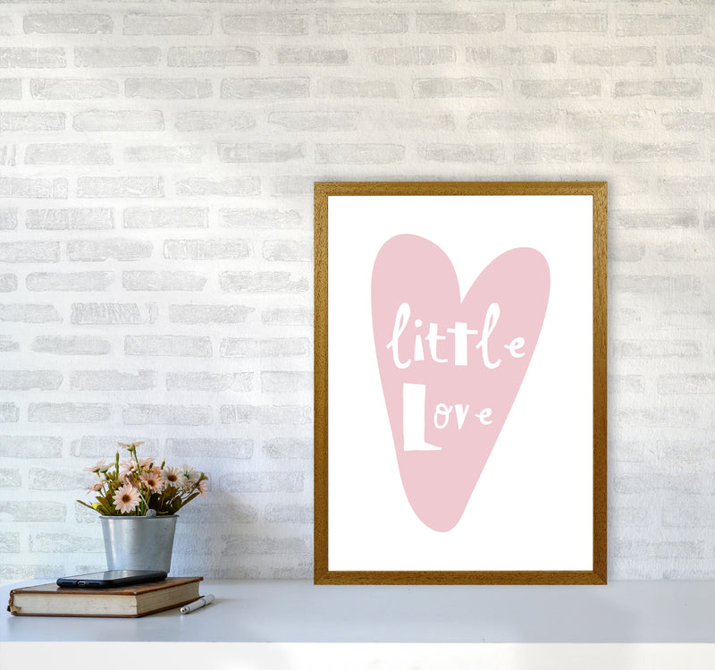 Little Love Heart Framed Nursey Wall Art Print A2 Print Only