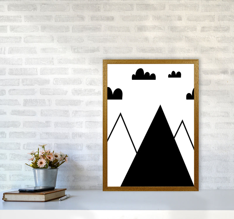 Scandi Mountains Modern Print A2 Print Only