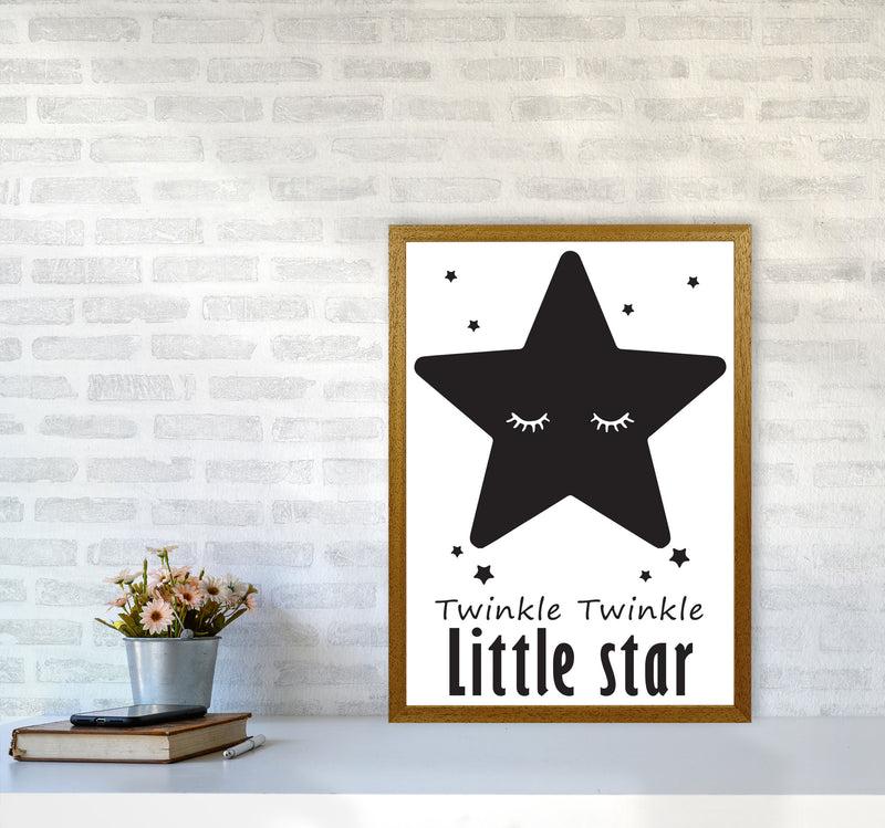 Twinkle Twinkle Little Star Framed Nursey Wall Art Print A2 Print Only