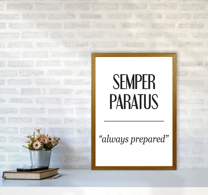 Semper Paratus Modern Print A2 Print Only
