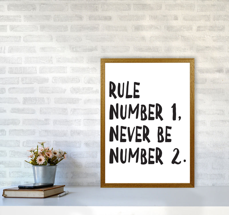 Rule Number One Modern Print A2 Print Only