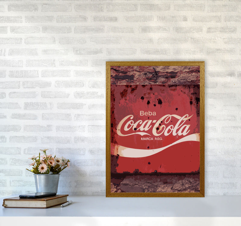 Coca Cola Vintage Sign Modern Print A2 Print Only