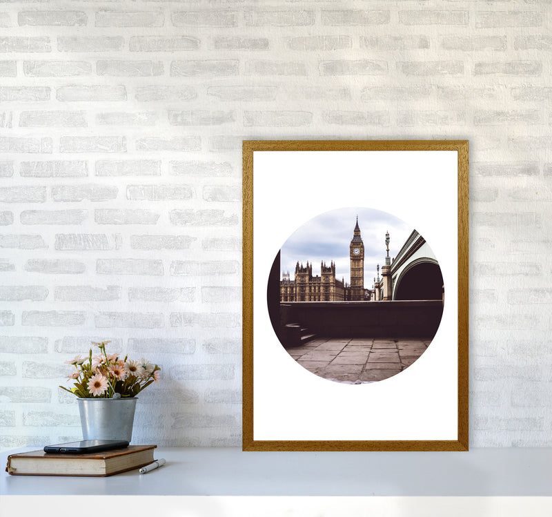 London Big Ben Modern Art Print, Framed Wall Art A2 Print Only