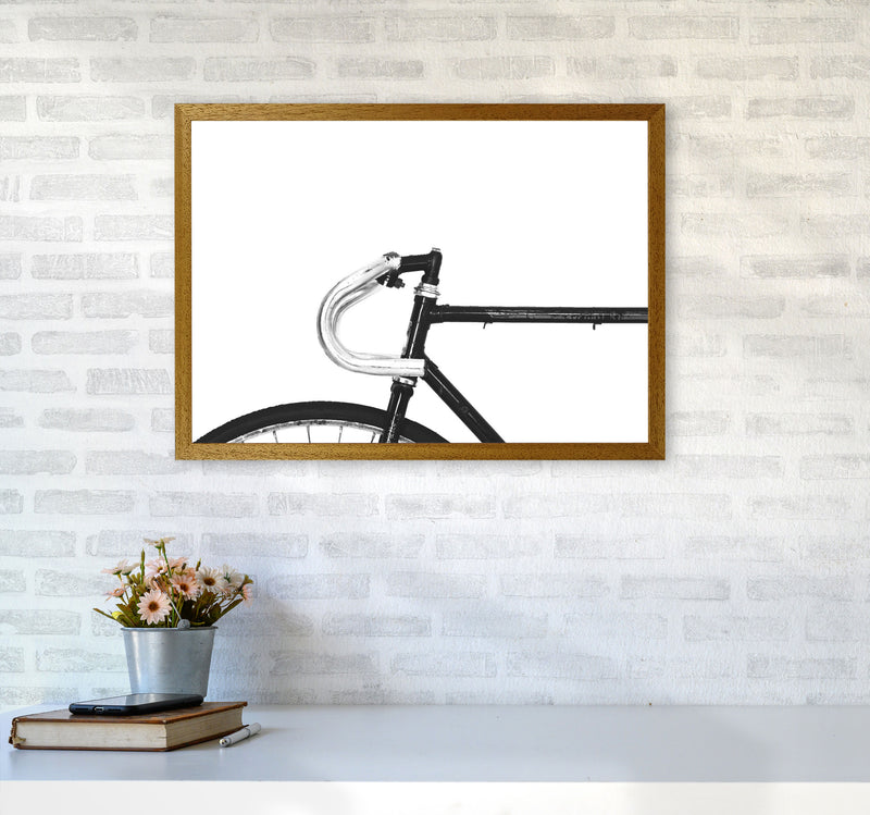 Minimal Bike Frame Modern Print A2 Print Only