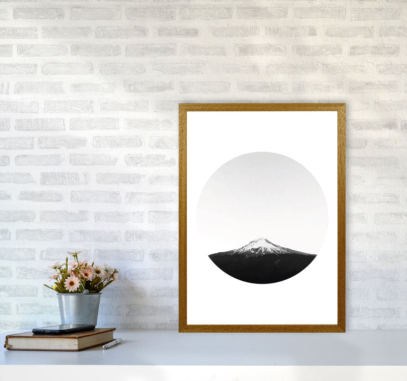 Abstract Mountain Modern Print A2 Print Only
