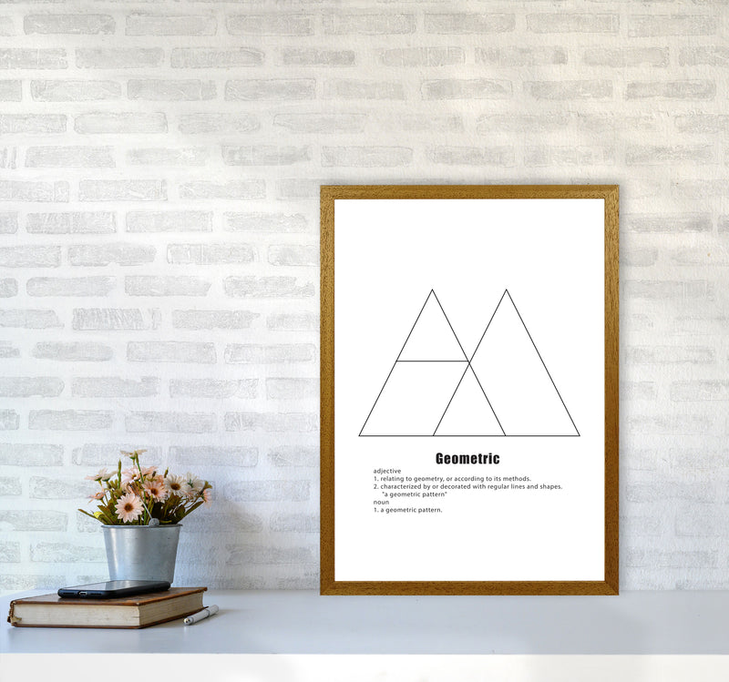 Geometric Meaning 2 Modern Print A2 Print Only