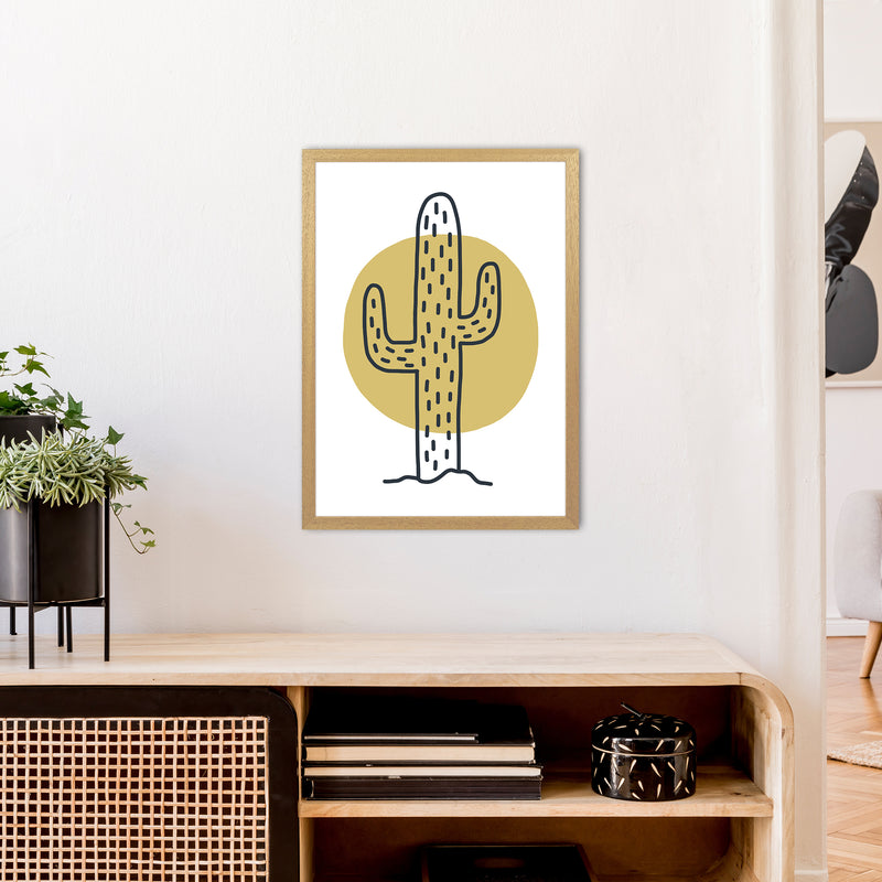 Cactus Moon  Art Print by Pixy Paper A2 Print Only