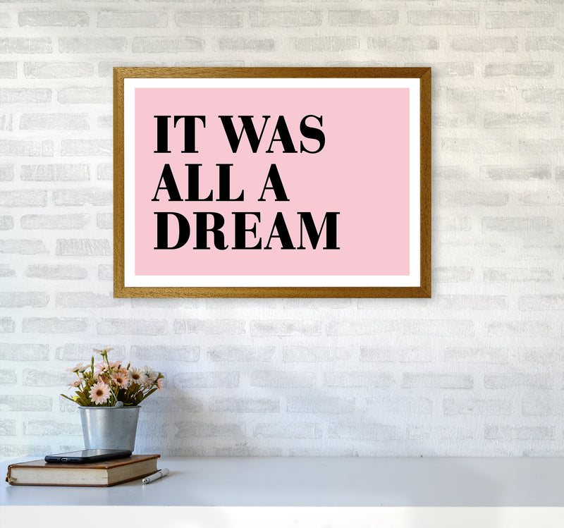 It Was All A Dream Neon Funk  Art Print by Pixy Paper A2 Print Only