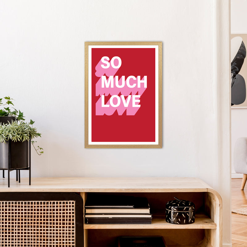 So Much Love Shadow  Art Print by Pixy Paper A2 Print Only