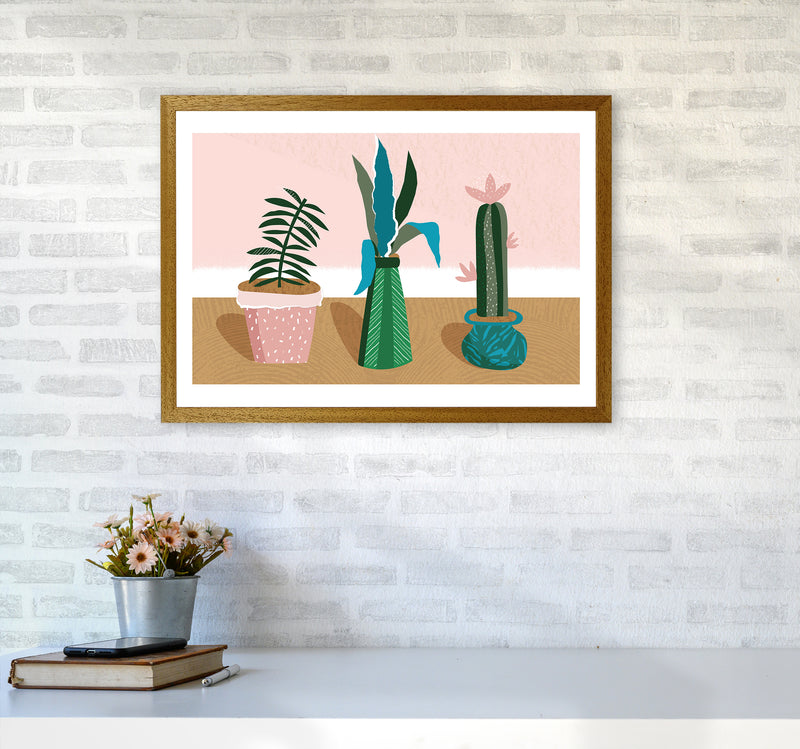Plant Collection Jungle Abstract  Art Print by Pixy Paper A2 Print Only