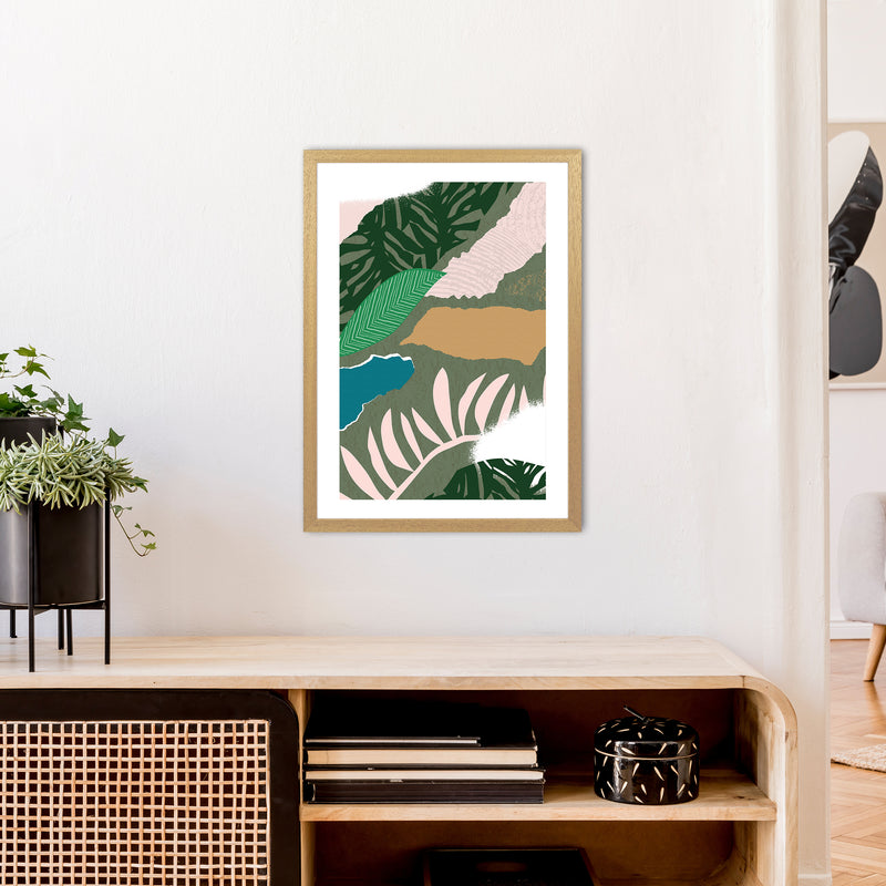 Mismatch Jungle Abstract  Art Print by Pixy Paper A2 Print Only