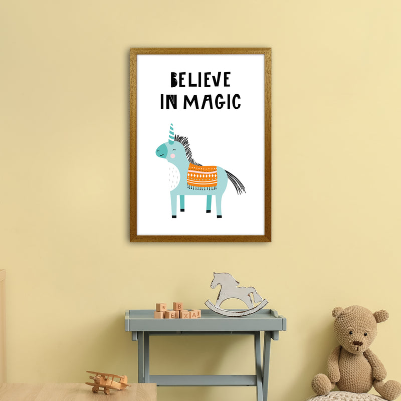 Believe In Magic Animal Pop  Art Print by Pixy Paper A2 Print Only