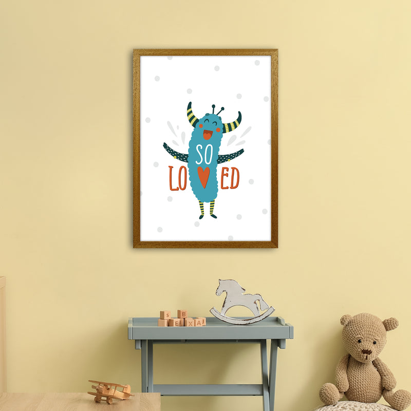 Little Monsters So Loved  Art Print by Pixy Paper A2 Print Only