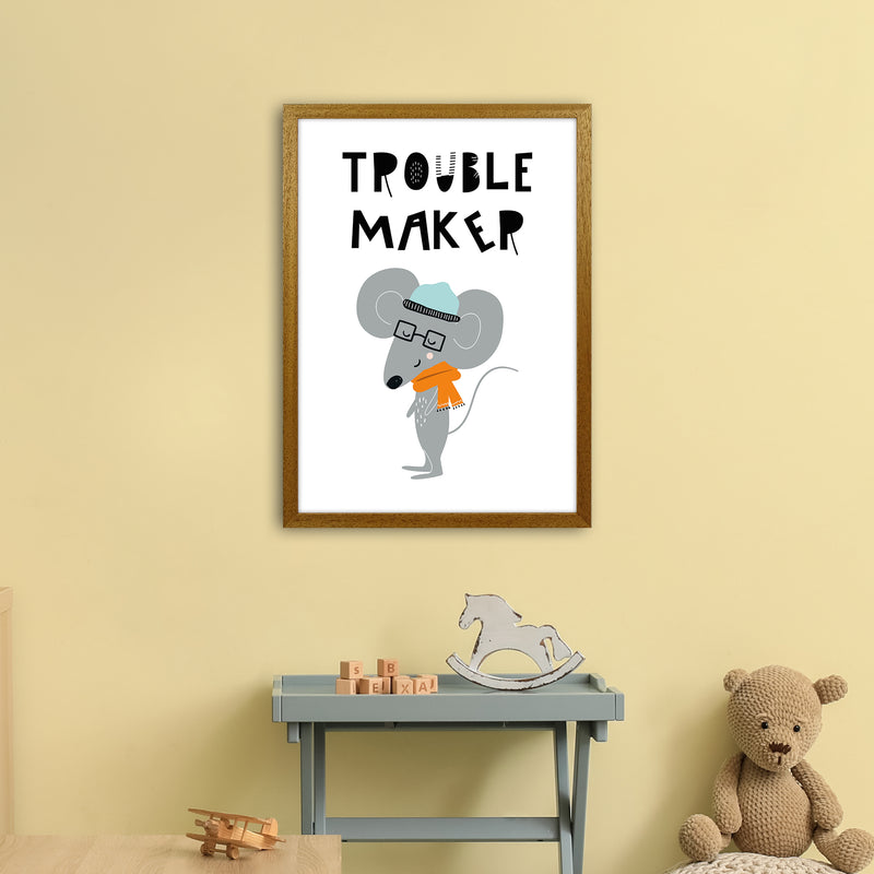 Trouble Maker Animal Pop  Art Print by Pixy Paper A2 Print Only