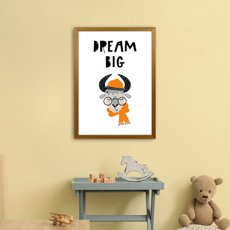 Dream Big Animal Pop  Art Print by Pixy Paper A2 Print Only