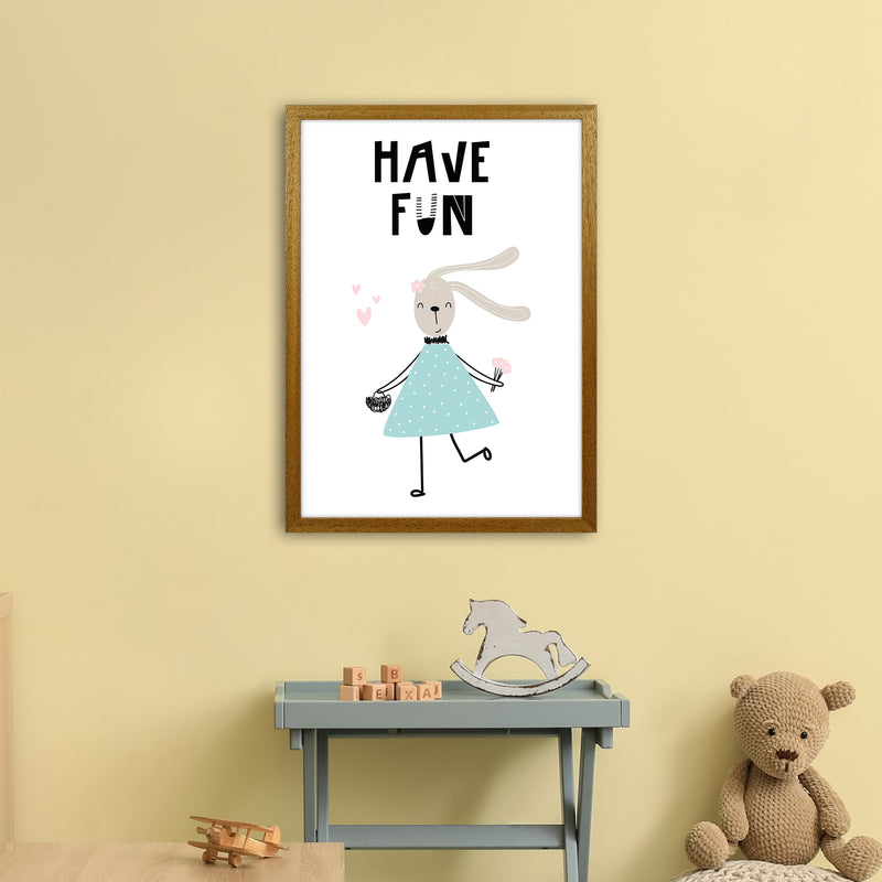 Have Fun Animal  Art Print by Pixy Paper A2 Print Only