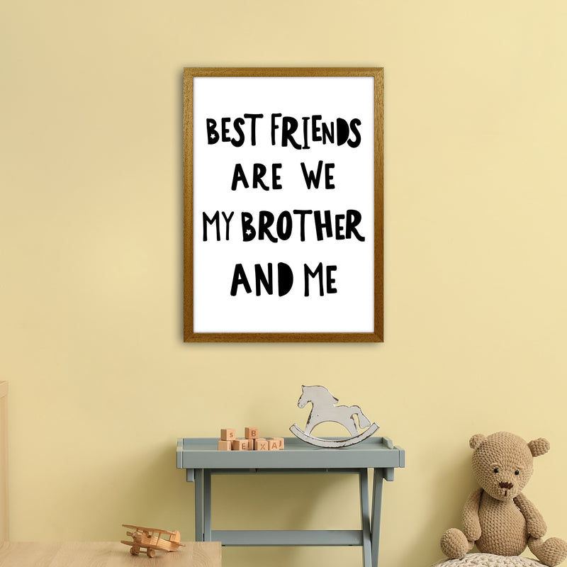 Best Friends  Art Print by Pixy Paper A2 Print Only