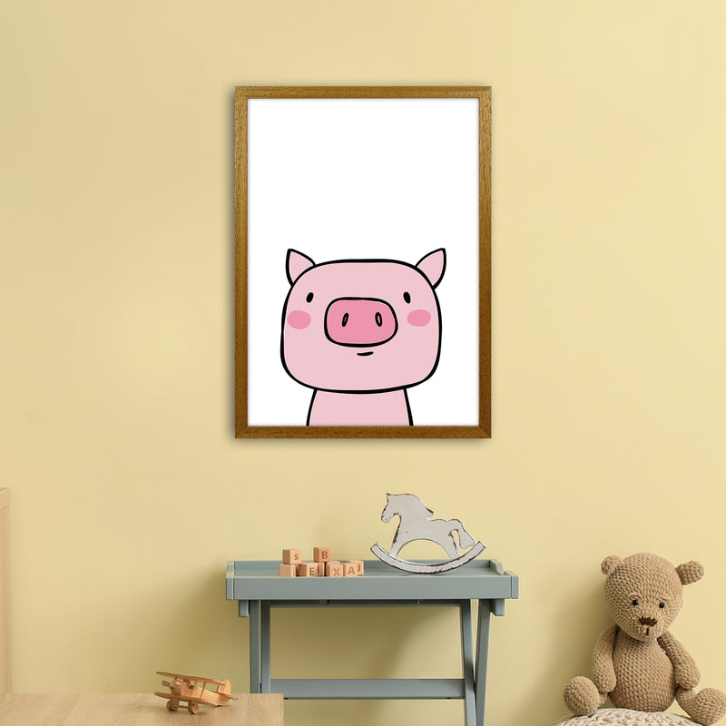 Pig  Art Print by Pixy Paper A2 Print Only