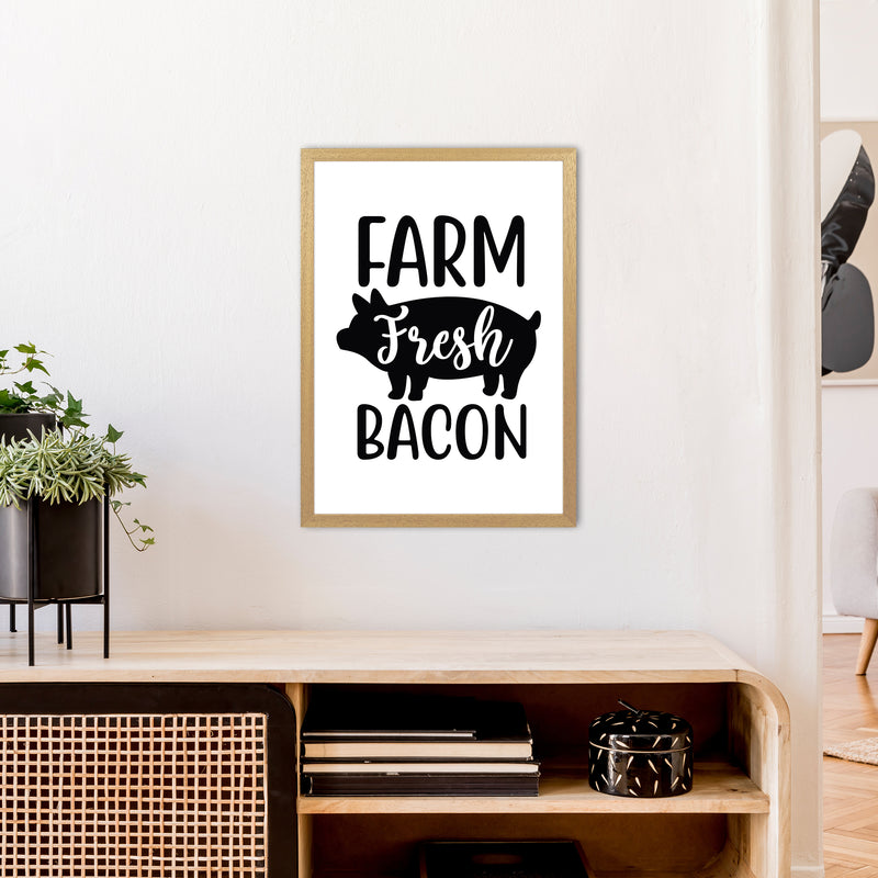 Farm Fresh Bacon  Art Print by Pixy Paper A2 Print Only