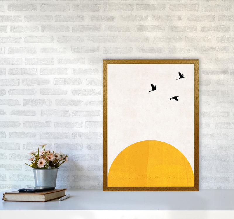 Rising sun Art Print by Pixy Paper A2 Print Only